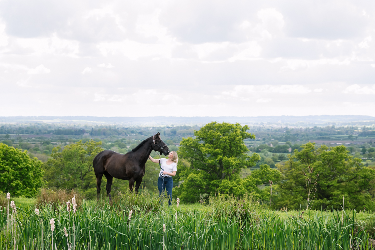 equine portrait photoshoot Wiltshire spye park